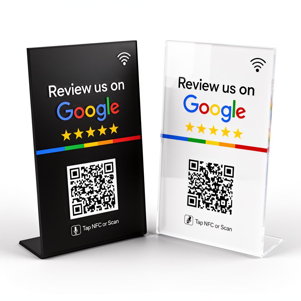 Google Review Stand — Classic